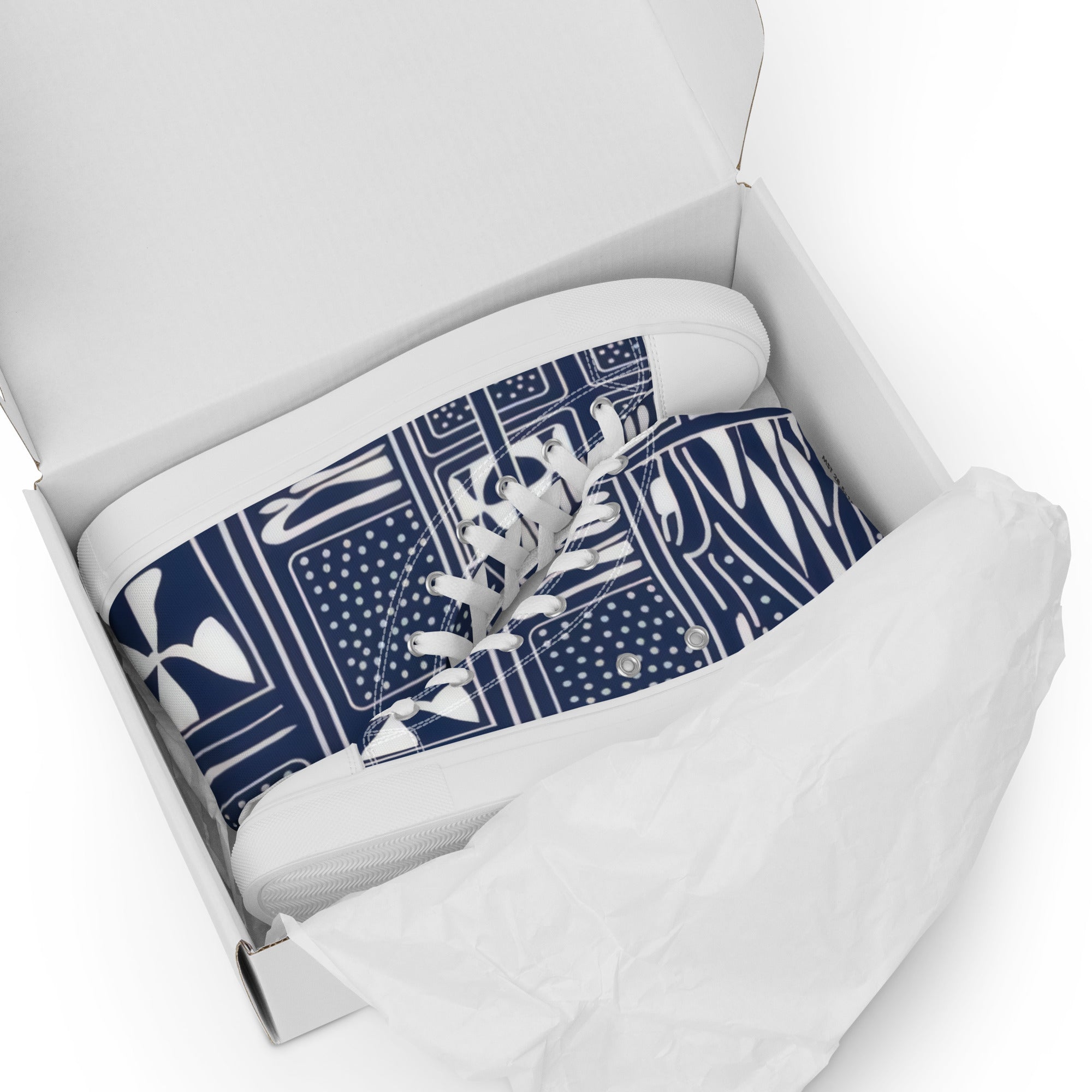 Baskets hautes en toile femme?